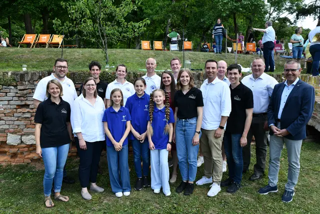 Sommerkonzert begeisterte im Staatzer Pfarrgarten