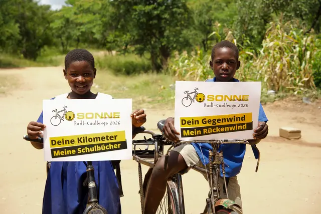 Die Spenden der Sonne Radl-Challenge 2026 fließen in Bildungs- und Sportprojekte an zwei ländlichen Grundschulen in Malawi.

 | Foto: Sonne International