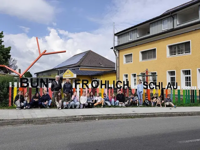 Kunstprojekt setzt neuen Akzent an Volksschule Puchkirchen