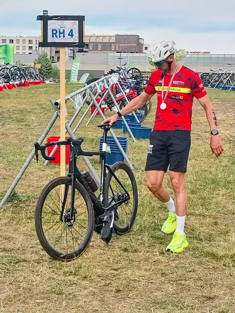 Ewald van der Meulen holte sich in seiner Klasse den Vizemeistertitel.   | Foto: KSV/TriTeam