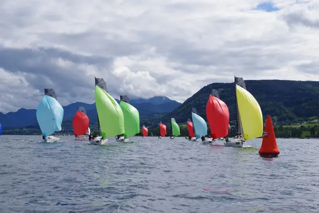 Segel-Elite kämpfte am Attersee um die Titel