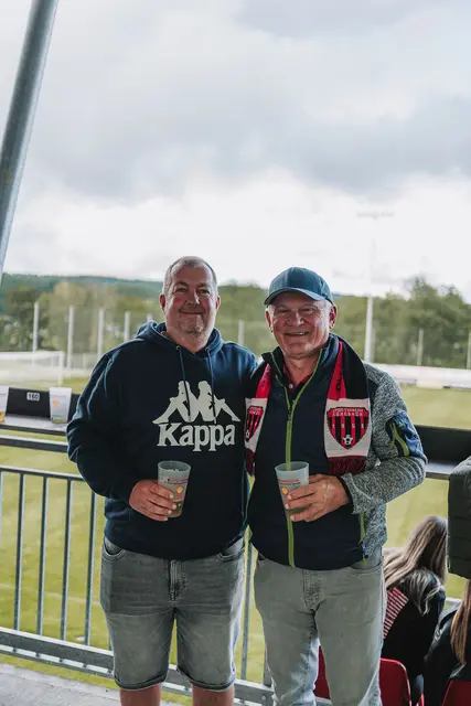 Letztes Spiel der Saison und Meisterfeier des SV R