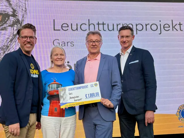 Gars am Kamp erhielt 1.000 Euro für den ökologischen Kunstpark. | Foto: Markus Kahrer