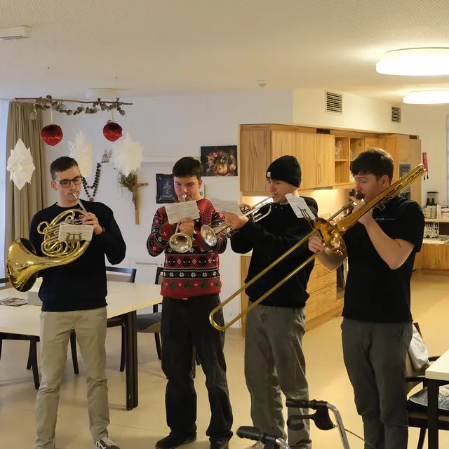 Zu Weihnachten gab es eine musikalische Aktion. | Foto: OÖVP