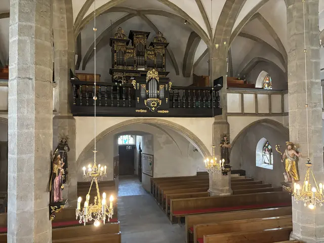 Kirchenraum und Franz-Xaver-Müller-Orgel von 1972 | Foto: MeinBezirk Perg/Köck