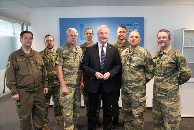 NÖ Landesgesundheitsagentur ehrt Soldaten