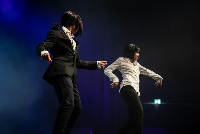 unverkennbar, John Travolta und Uma Thurman aus Pulp Fiction | Foto: Marco Pircher / Kulturverein Wunderlich