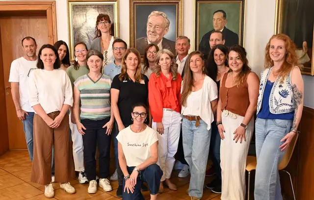 Am Foto die TeilnehmerInnen der verschiedenen Organisationen. | Foto: Stadtgemeinde Horn / Langstadlinger