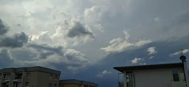 Gewitter im Anmarsch über Althofen