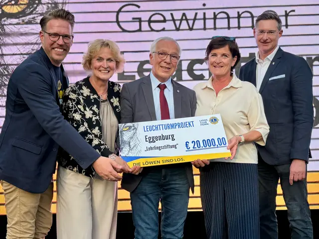 Den großen Wurf landete die Lehrlingsstiftung Eggenburg: Für ihr Projekt „Der Jugend eine Zukunft geben“ gab es 20.000 Euro. | Foto: Markus Kahrer