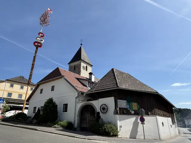 Das Franz-Xaver-Müller-Haus im Ortszentrum von Dimbach. | Foto: MeinBezirk Perg/Köck