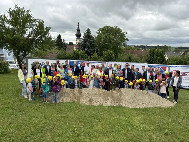 Kirchheim, Gurten und Wippenham bauen miteinander eine Krabb