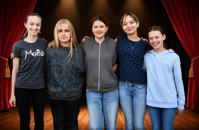 Die ganze Schule ist schon im Momo-Fieber!