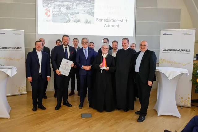 Stift Admont für nachhaltiges Wirtschaften ausgezeichnet