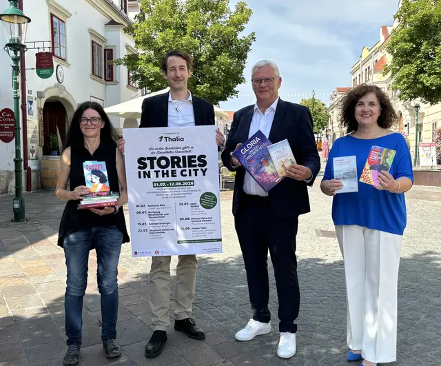 Eine neue Open-Air-Literaturreihe belebt Eisenstadt im Somme