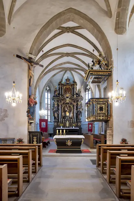 Blick auf Innenbereich der Kirche | Foto: Violetta Wakolbinger