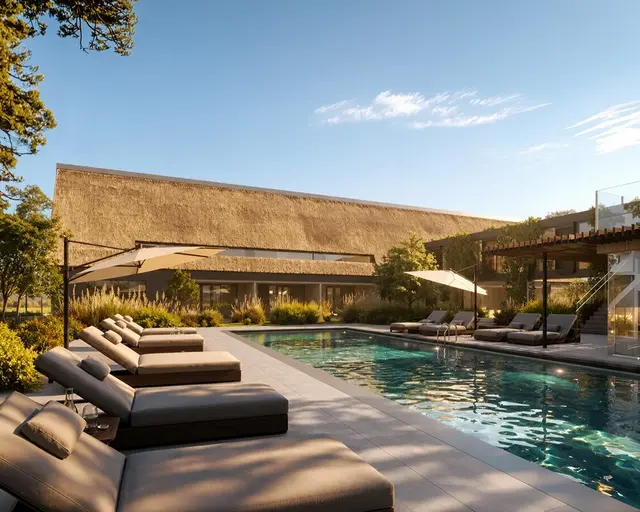 So soll die Poollandschaft bald aussehen.  | Foto: Hotel Nationalpark GmbH