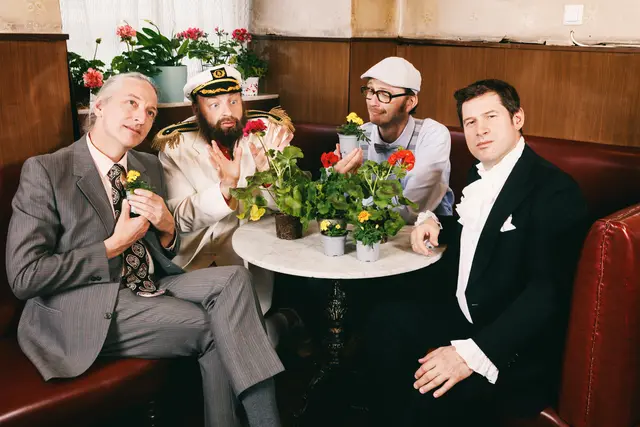 Thomas Gansch und seine Co-Therapeuten. | Foto: Maria Frodl 
