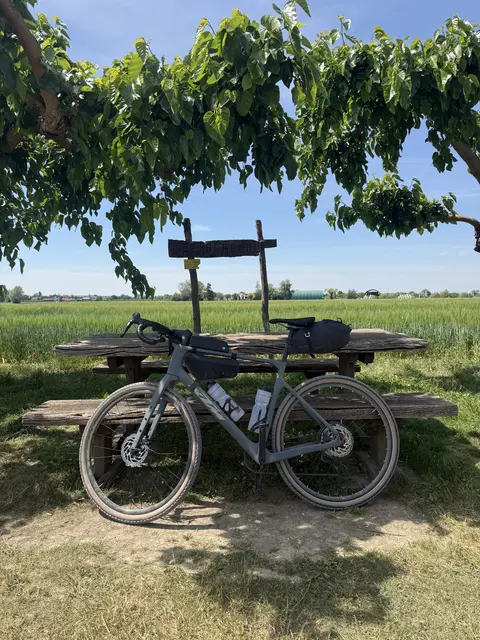 568 Kilometer in drei Tagen: Jakob Busch hat sein neues Gravel-Bike gut eingefahren.  | Foto: Jakob Busch