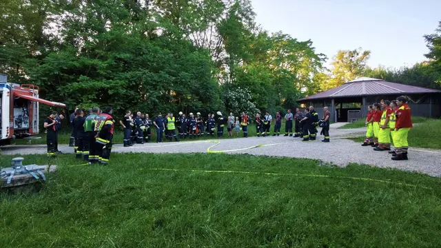 Übung Abschlussbesprechung | Foto: Samariterbund Traismauer