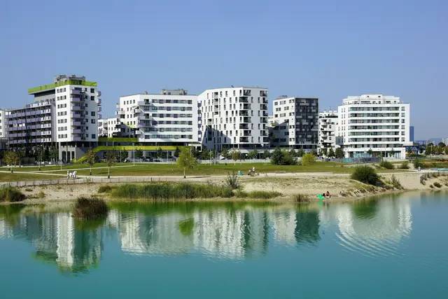 Vor allem in der Donaustadt entsteht ein Großteil für Neubauleistung. (Symbolfoto) | Foto: Alois Fischer