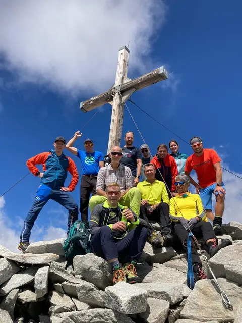 Am Großen Möseler, in den Zillertaler Alpen. | Foto: Alpin Club Straßburg