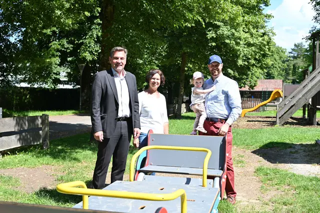 Inklusives Spielgerät für die Pocksteinerallee in Waidhofen/