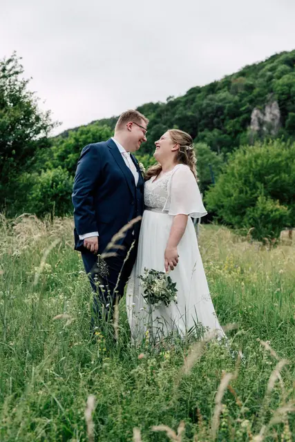 Bad Vöslaus Stadtrat Philipp Schottleitner-Heinrici mit seiner Frau Johanna. | Foto: Julia Schöberl Photography