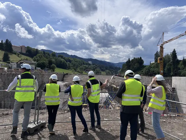 Einblicke in die Baustelle in Judenburg bekommt man am "Langen Tag der Energie".