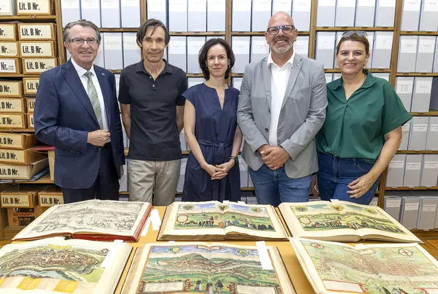 Das Stadtarchiv Wiener Neustadt feiert 671 Jahre Geschichte