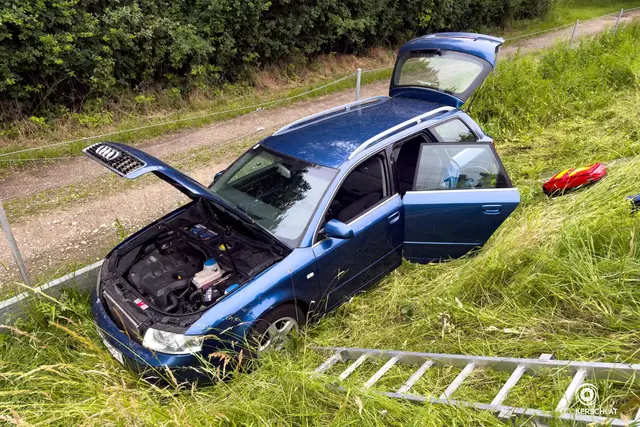 Verkehrsunfall auf der B309
