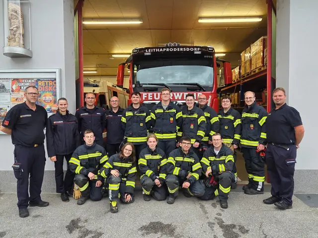 Elf Mitglieder der FF Leithaprodersdorf absolvierten erfolgreich die Atemschutzleistungsprüfung der Stufe Bronze. | Foto: Freiwillige Feuerwehr Leithaprodersdorf
