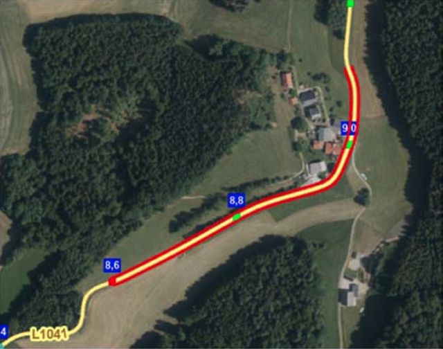 Mauerneubau Höh 4 – L1041 Kindstalstraße von KM 8,600 bis KM 9,110 | Foto:  Land OÖ