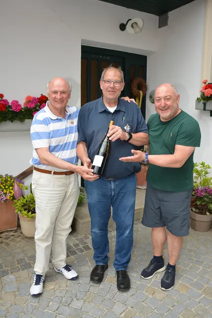 Erwin Pröll, Franz Höfer, Rudi Roubinek. | Foto: Volkskultur NÖ