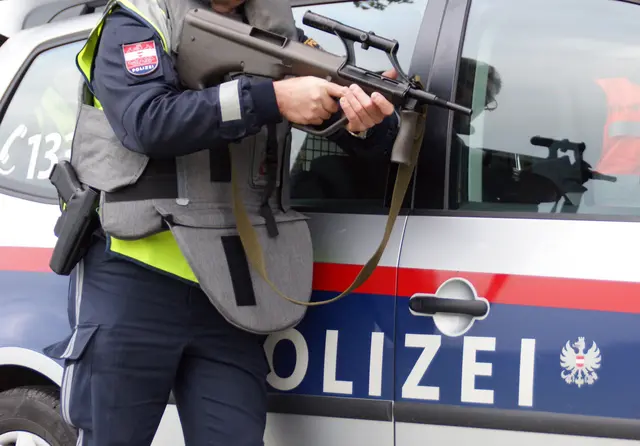 Die Polizei rückte an. | Foto: Archivbild