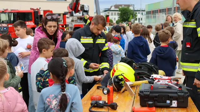 Die Feuerwehrkameraden hatten mehrere Stationen vorbereitet. | Foto: Bezirksfeuerwehrkommando Oberwart/Alexander Flaschberger