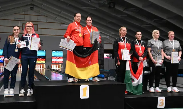 Bronze Medaille für Austria - Dominique und