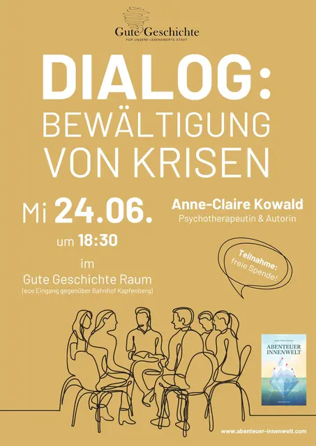 Am 24. Juni findet im Gute Geschichte Raum der Dialog mit Anne-Claire-Kowald statt.  | Foto: Kowald