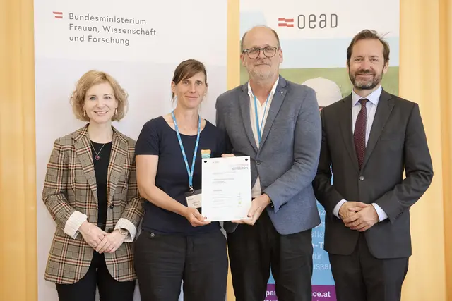 Young-Science-Gütesiegel für Schulen aus dem Bezirk Rohrbach
