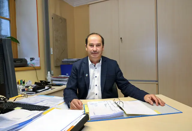 Der Bürgermeister von Taxenbach: Gassner Johann.  | Foto: Neumayr