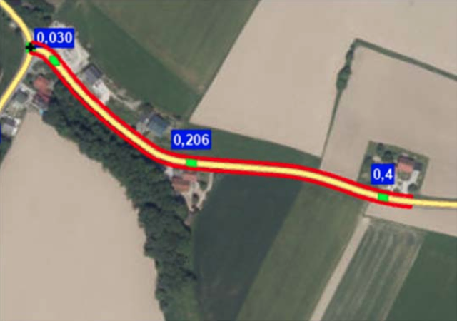 Bestandsausbau Duttendorf – L1022 Barsberger Straße von KM 0,000 bis KM 0,430 | Foto:  Land OÖ