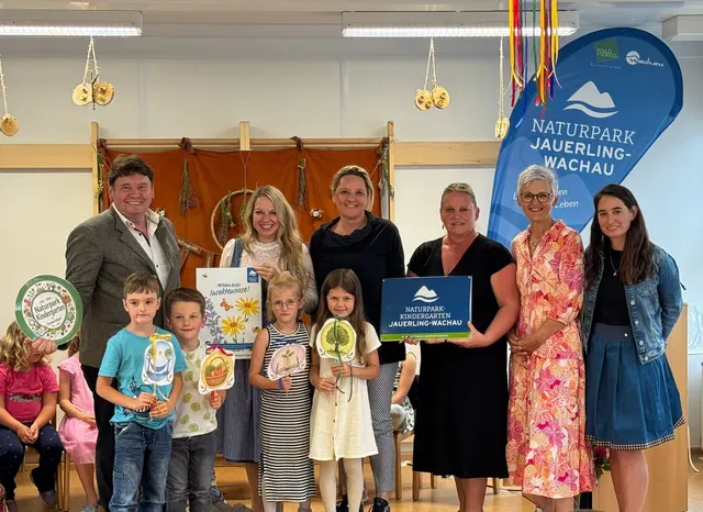 Kindergarten Emmersdorf wird Naturpark-Kindergarte