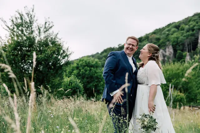 Bad Vöslaus Stadtrat Philipp Schottleitner-Heinrici mit seiner Frau Johanna. | Foto: Julia Schöberl Photography