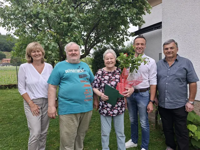 85. Geburtstag von Erika Bugl