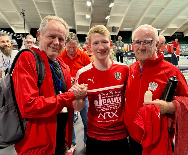 Willi und Gerhard gratulieren zu 733 Kegel.