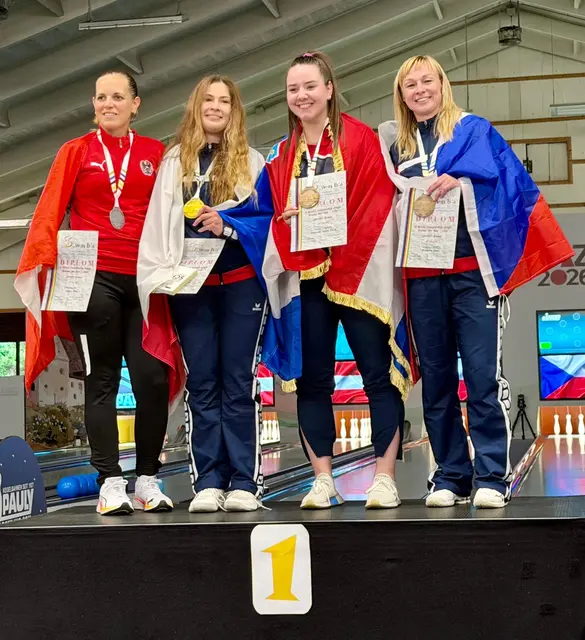 Tschechische Goldmedaille - Julia Huber