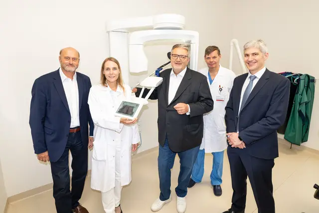Moderne Diagnostik & Behandlung im Pavillon 21 der