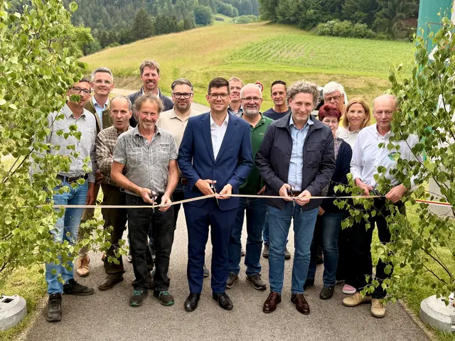 Sanierte Stauseestraße offiziell eröffnet