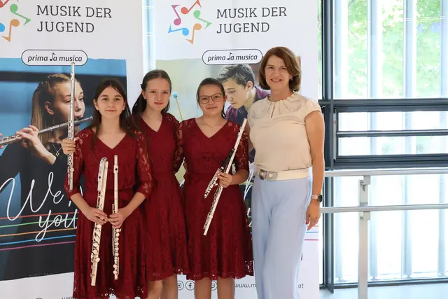 Das Tafelberg Trio der Musikschule Jennersdorf | Foto: Musikschule Burgenland