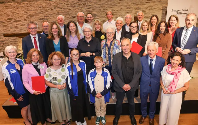 15.000 Euro für Projekte und Persönlichkeiten im Burgenland